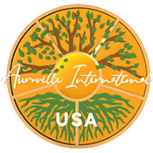 Auroville International USA emblem